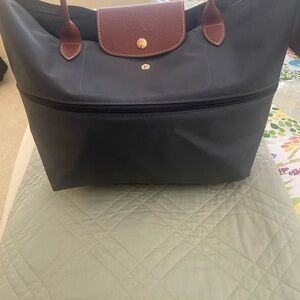 Longchamp Le Pliage expandable and collapsible tote